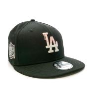 Casquette Noir/Rose Femme New Era La Dodgers Team Drip vue 2