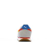 Baskets Blanches/Orange Garçon Puma Future Rider Splash vue 3