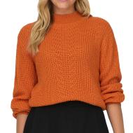 Pull Orange FemmeJDY Cabel pas cher