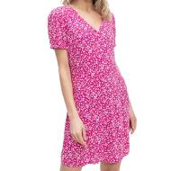 Robe Rose à fleurs Femme Only Nova pas cher