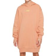 Robe Pull Orange Fille Nike Club FJ6165 pas cher