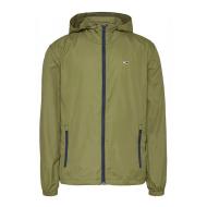 Veste Coupe-Vent Kaki Homme Tommy Hilfiger