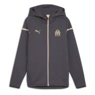 OM Veste Grise Garçon Puma 23/24 pas cher