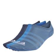 X3 Paires de Chaussettes Bleu Adidas Light HE4983 pas cher