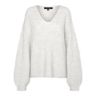 Pull Blanc Femme Vero Moda Mooth pas cher