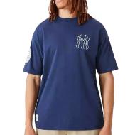 T-shirt Bleu Homme New Era Heritage Neyyan pas cher