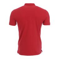 Polo Rouge Homme Teddy Smith Pilote vue 2