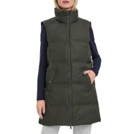 Doudoune sans manche Marron Femme Vero Moda Coated pas cher