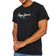 T-shirt Noir Homme Pepe Jeans Eggo N