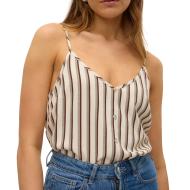 Top Beige/Marron Femme Vero Moda Singlet pas cher