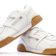 Baskets Blanches Homme Reebok Workout Plus vue 7