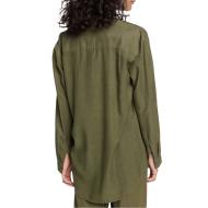 Chemise Kaki Femme Quiksilver Luxury vue 2