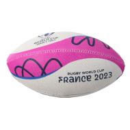 Mini Ballon de Rugby Rose Gilbert World Cup 2023 pas cher