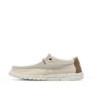 Chaussures Beige Homme Hey Dude Wally Stretch Canvas