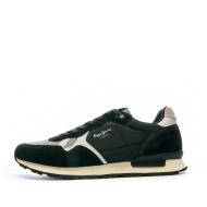 Baskets Noires Homme Pepe jeans Britt pas cher