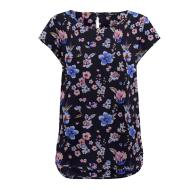 Top Marine à fleurs Femme Only Nova