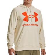 Sweat à capuche Beige Homme Under Armour Rival