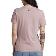 T-shirt Rose Femme G-Star Raw Core vue 2