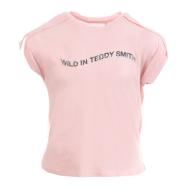 T-shirt Rose Fille Teddy Smith Tobli pas cher