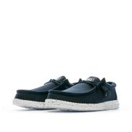 Chaussures Marine Homme Hey Dude Wally Slub Canvas vue 6