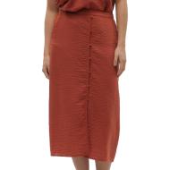 Jupe Rouge Femme Vero Moda Chris pas cher