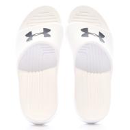 Claquettes Blanches Homme Under Armour Core vue 3