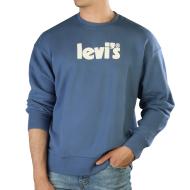 Sweat Bleu Homme Levis Graphic pas cher