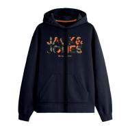 Sweat Zippé Marine Garçon Jack & Jones James