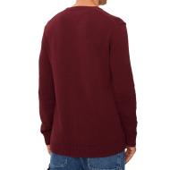 Pull Bordeaux Homme Tommy Hilfiger slim essntls vue 2