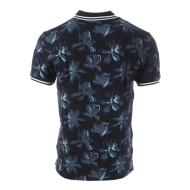 Polo Marine à fleurs Homme Kaporal Neda vue 2