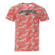 T-Shirt Orange Homme American People Tips pas cher