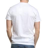 T-shirt Blanc Homme Pepe Jeans Eggo N vue 2