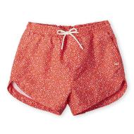 Short Rose/Blanc Fille O'Neill Aop Beach pas cher