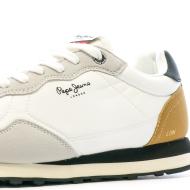 Baskets Blanches/Camel Homme Pepe jeans Natch Male vue 7