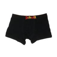 Boxer Noir Homme Schott John pas cher