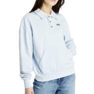 Sweat Polo Bleu Femme Vans Flying pas cher