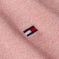 Polo Rose Homme Tommy Hilfiger Pretwist Mouline vue 2