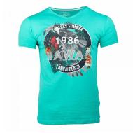 T-shirt Turquoise Homme La Maison Blaggio Mandor