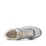 Baskets Blanche/Bleu Homme Replay Bring Reload vue 4