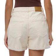 Short Écru Femme Vero Moda Zuri vue 2