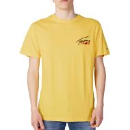 T-shirt Jaune Homme Tommy Hilfiger Graphic Sig