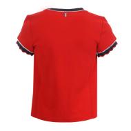 T-shirt Rouge Fille Teddy Smith Tibo vue 2