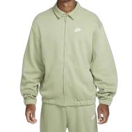 Sweat Vert Homme Nike Club Harrington pas cher