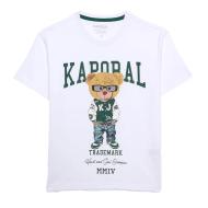 T-shirt Blanc Garçon Kaporal MOUREH24