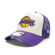 Lakers Casquette Violette/Blanche Homme New Era Truck Loslak pas cher