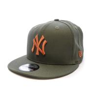 Casquette Kaki/Orange Homme New Era White Crown