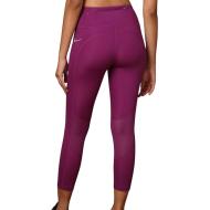 Legging Violet Femme Nike Fast Crop vue 2