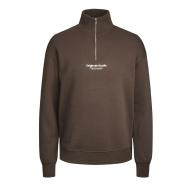 Sweat Marron Homme Jack & Jones Vesterbro pas cher