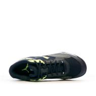 Chaussures de Padel Noire/Jaune Homme Puma Solarcourt vue 4