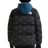 Doudoune Noir Garçon The North Face Nuptse vue 2